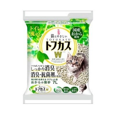 W 爽快 環保豆腐砂 7L