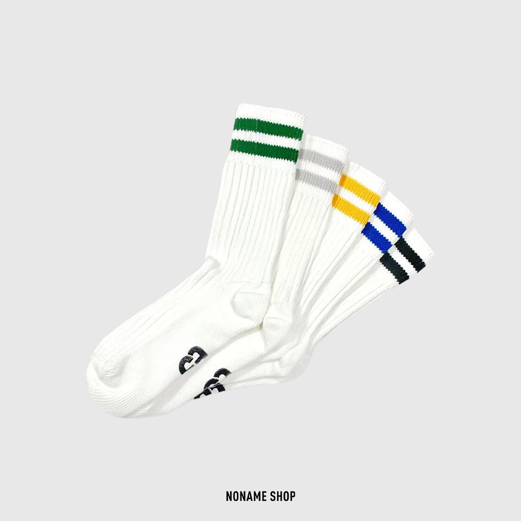 Best Foot Friend BFF  經典 線條 雙針頭 泡泡襪 長襪 襪子 五色