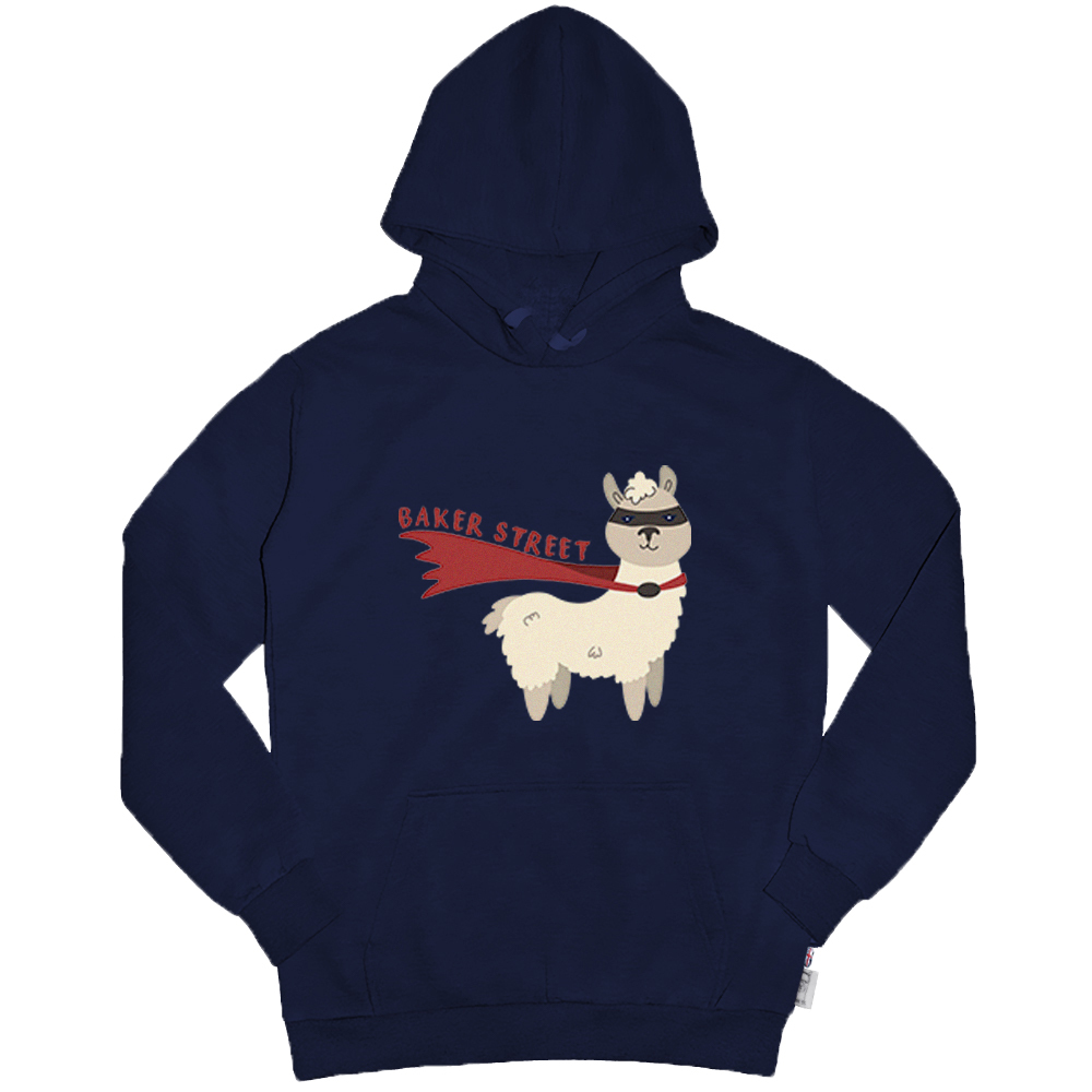 Masked Alpaca 蒙面駝 高磅數長袖帽T