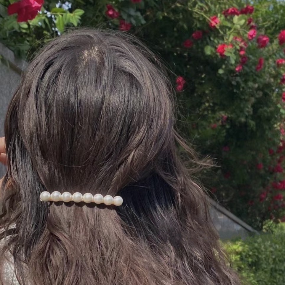 法式珍珠髮夾