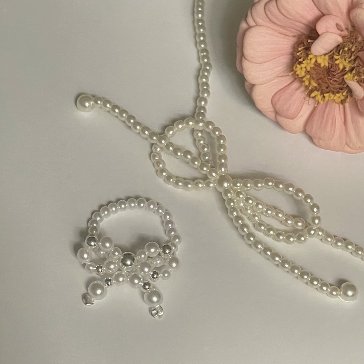 925 silver-Rosette Ring