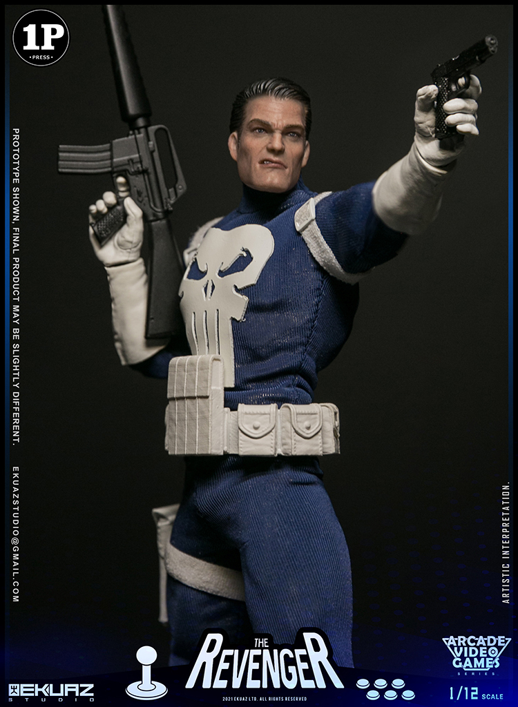 EKUAZ STUDIO EKS06 1/12 Scale THE REVENGER figure (現貨)