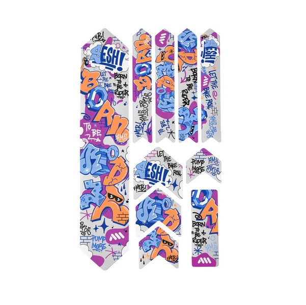 AMS Honeycomb Frame Guard. BORN TO BE RIDER (Extra/XL)