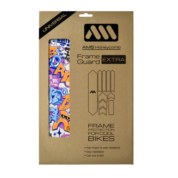 AMS Honeycomb Frame Guard. BORN TO BE RIDER (Extra/XL)