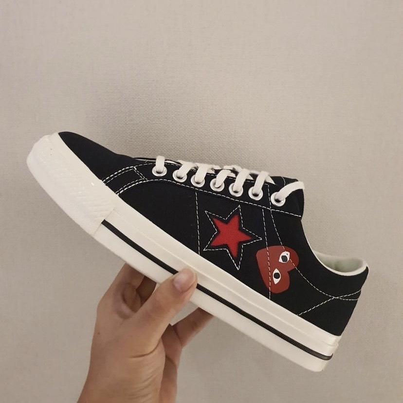 Converse x Play Comme des Garcons One Star Ox Black (A0