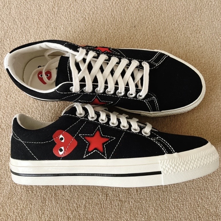 Converse x Play Comme des Garcons One Star Ox Black (A0