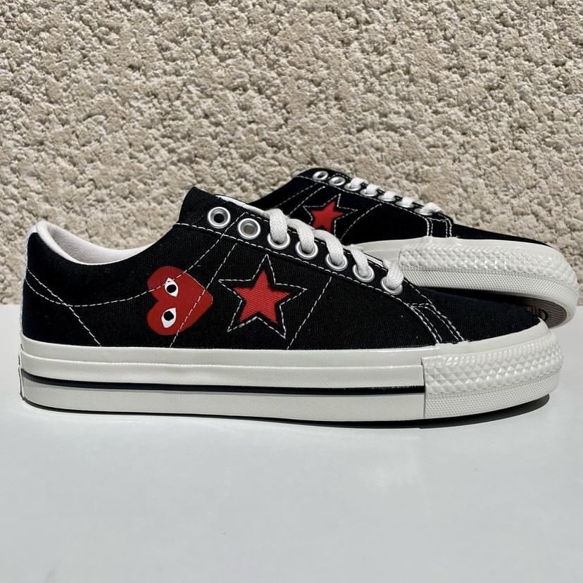 Converse x Play Comme des Garcons One Star Ox Black (A0