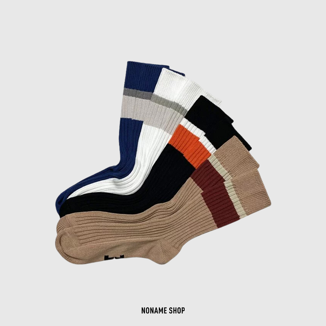 Best Foot Friend BFF 塊狀 跳色 泡泡襪 長襪 襪子 四色