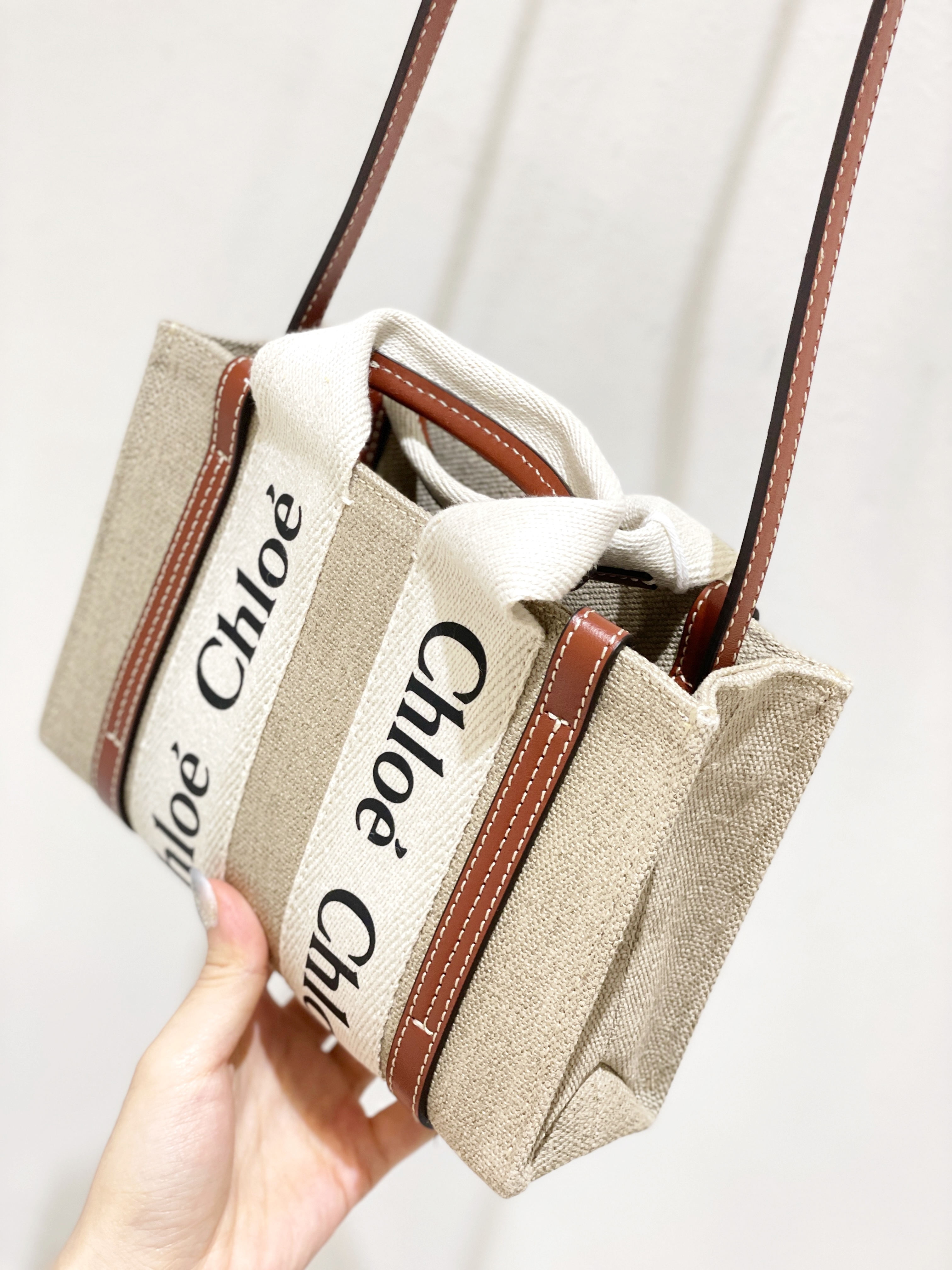 CHLOE Woody Mini Tote