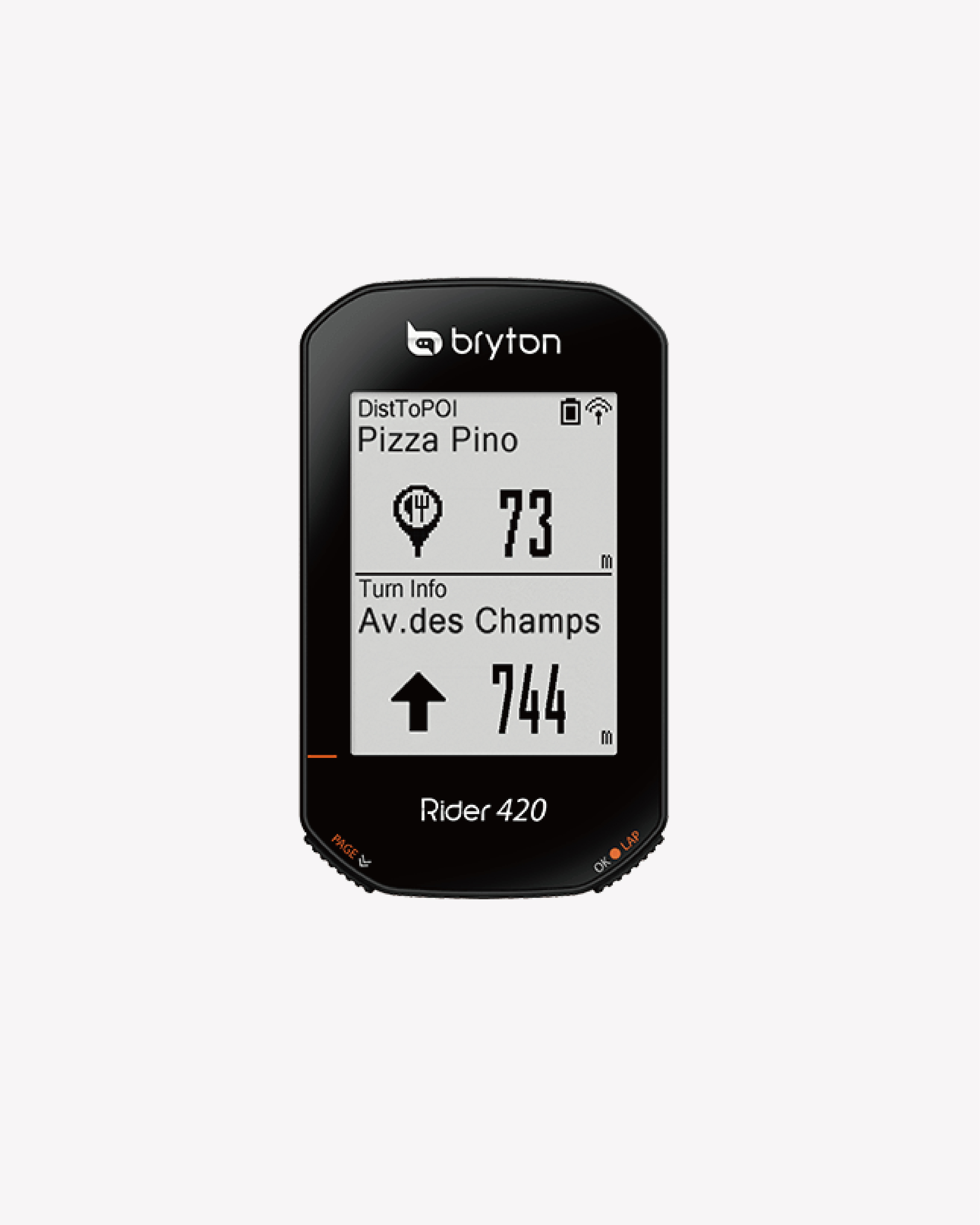 【Bryton】Rider 420E 自行車碼表 / 單機版