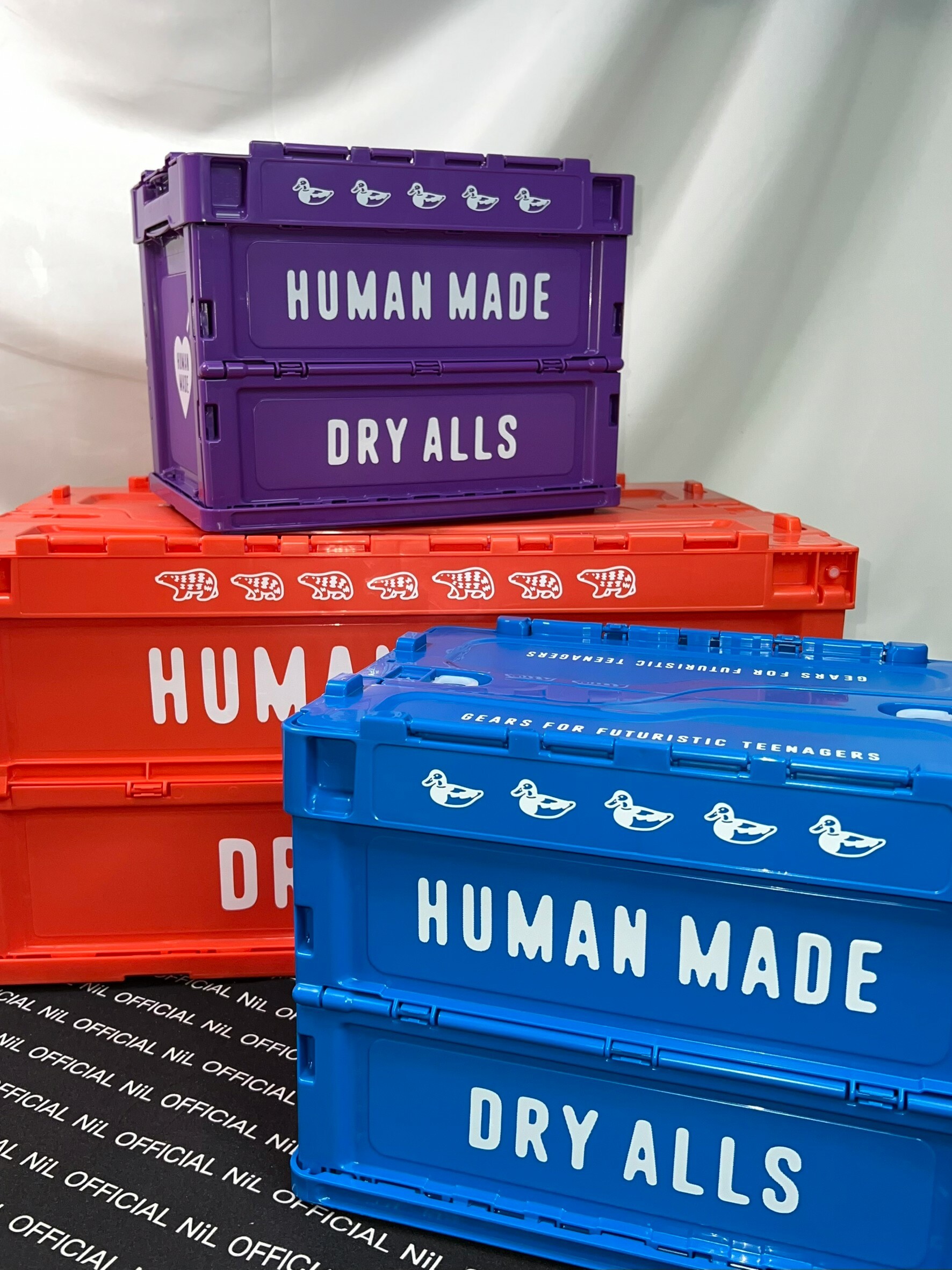 １着でも送料無料 HUMAN TABLE MADE コンテナ 50L CONTAINER MADE ...