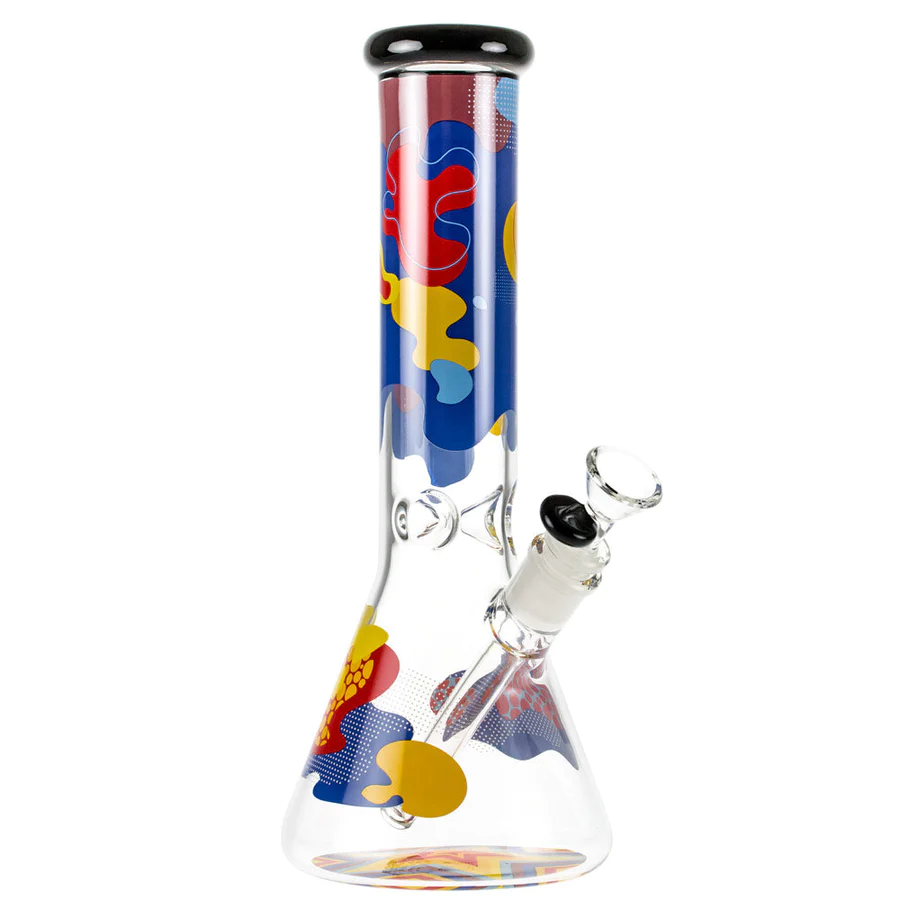 FAMOUS DESIGN PAPAYA BEAKER WATER PIPE