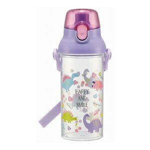 Skater 紫色恐龍水壺 水瓶透明瓶 480 毫升 PSB5TR 兒童