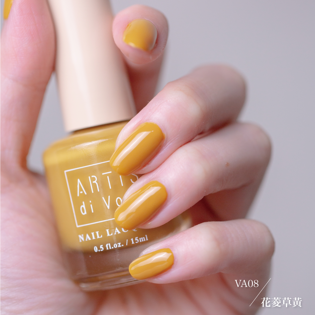Vicky × ARTiS di Voce 彩色指甲油 VA08 花菱草黃