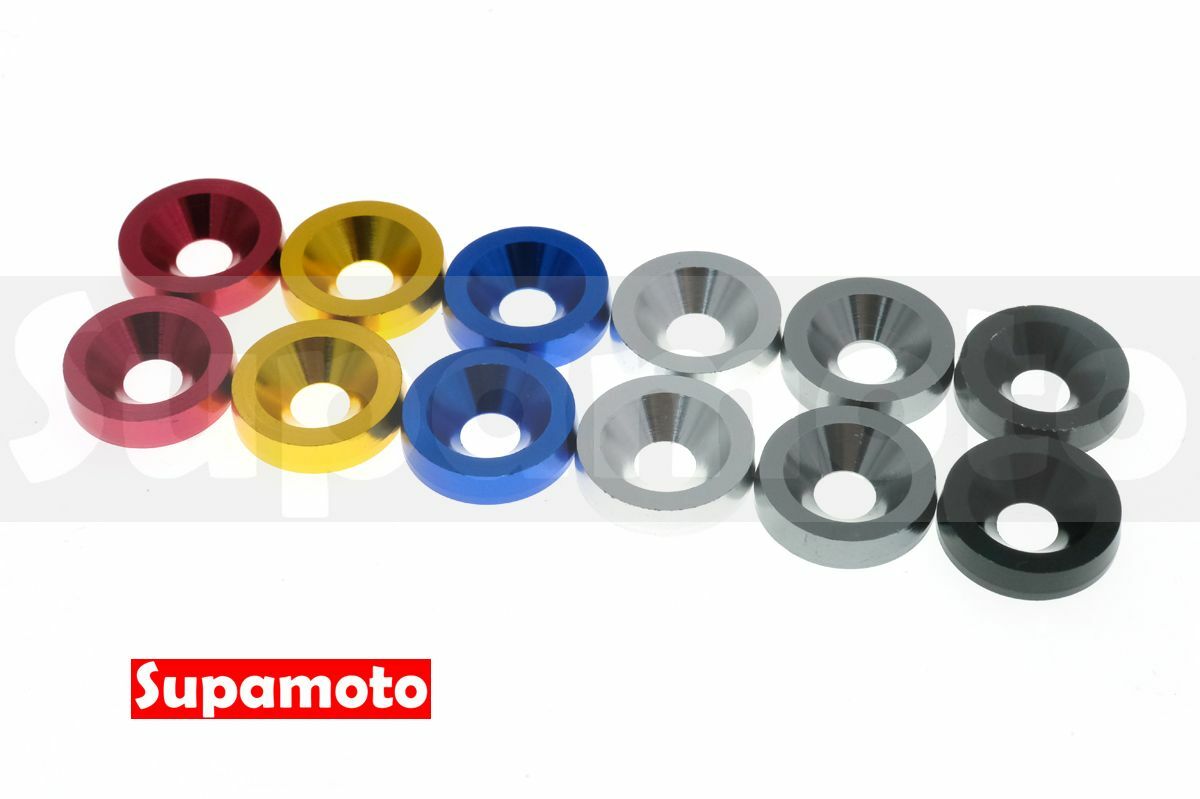 -Supamoto- 不鏽鋼 車牌 螺絲 M6 大牌 車牌 6mm 內六角 通用 改裝 CNC 陽極 鋁合金 牌照