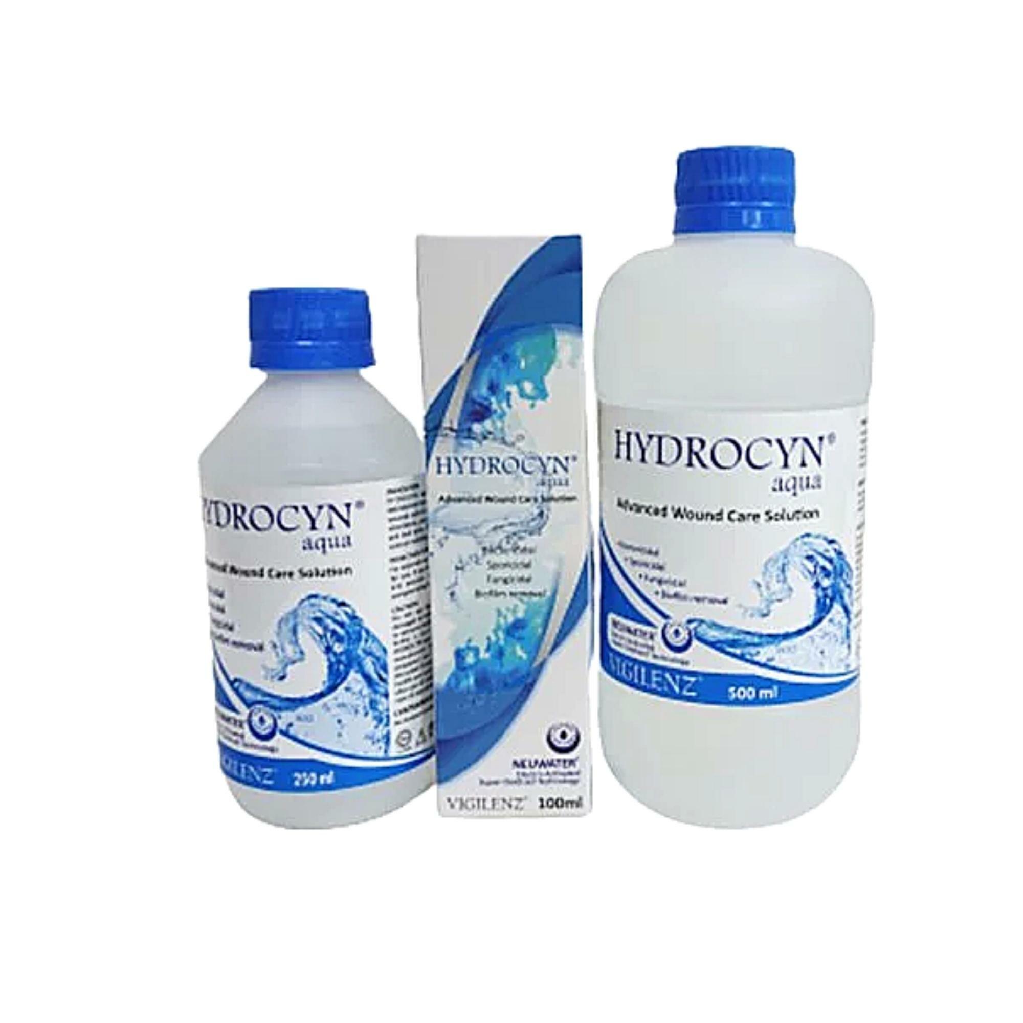 Hydrocyn Aqua - 伤口清洗和冲洗液 (100/250/500ml)