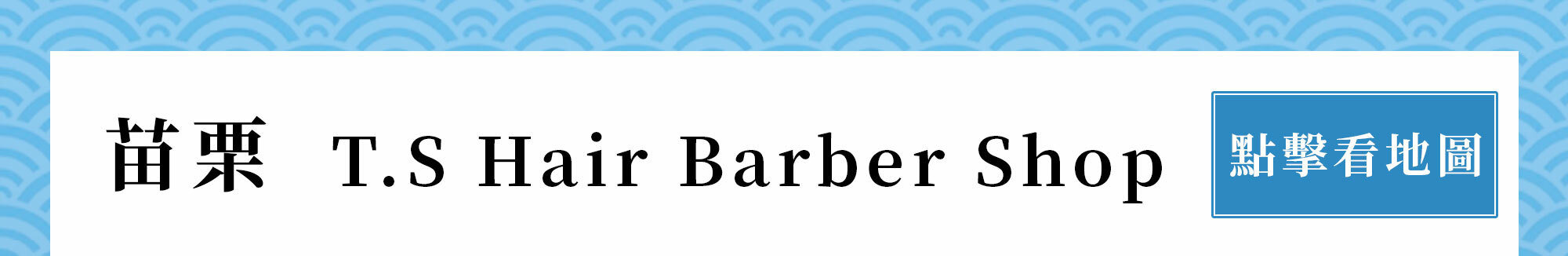 中野製藥合作髮廊 苗栗苑裡 T.S hair Barber Shop