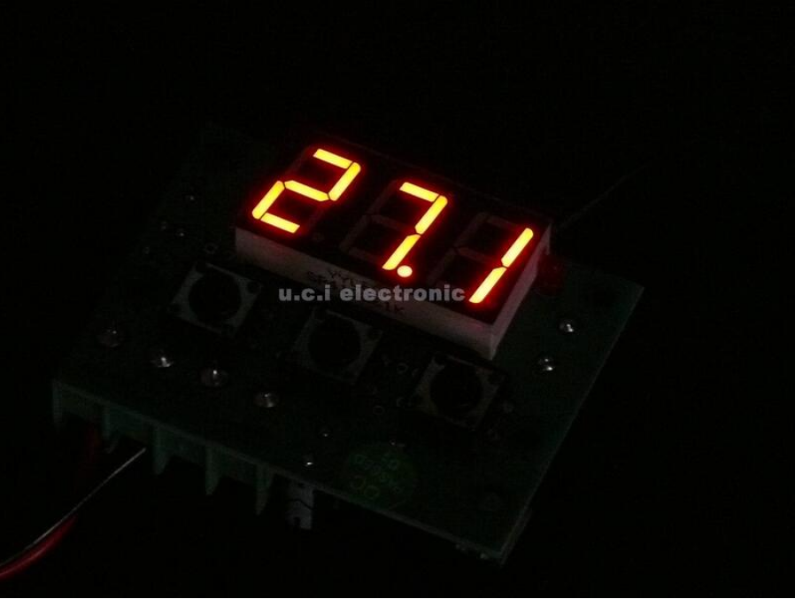 【UCI電子】(W-4)  XH-W1601 數位溫度控制器DC12V溫度控制器高精度PID溫控板