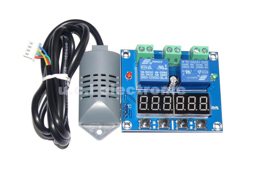 【UCI電子】(二D-1)  XH-M452 溫濕度控制模組數顯字高精度雙輸出自動恆溫恆濕控制板