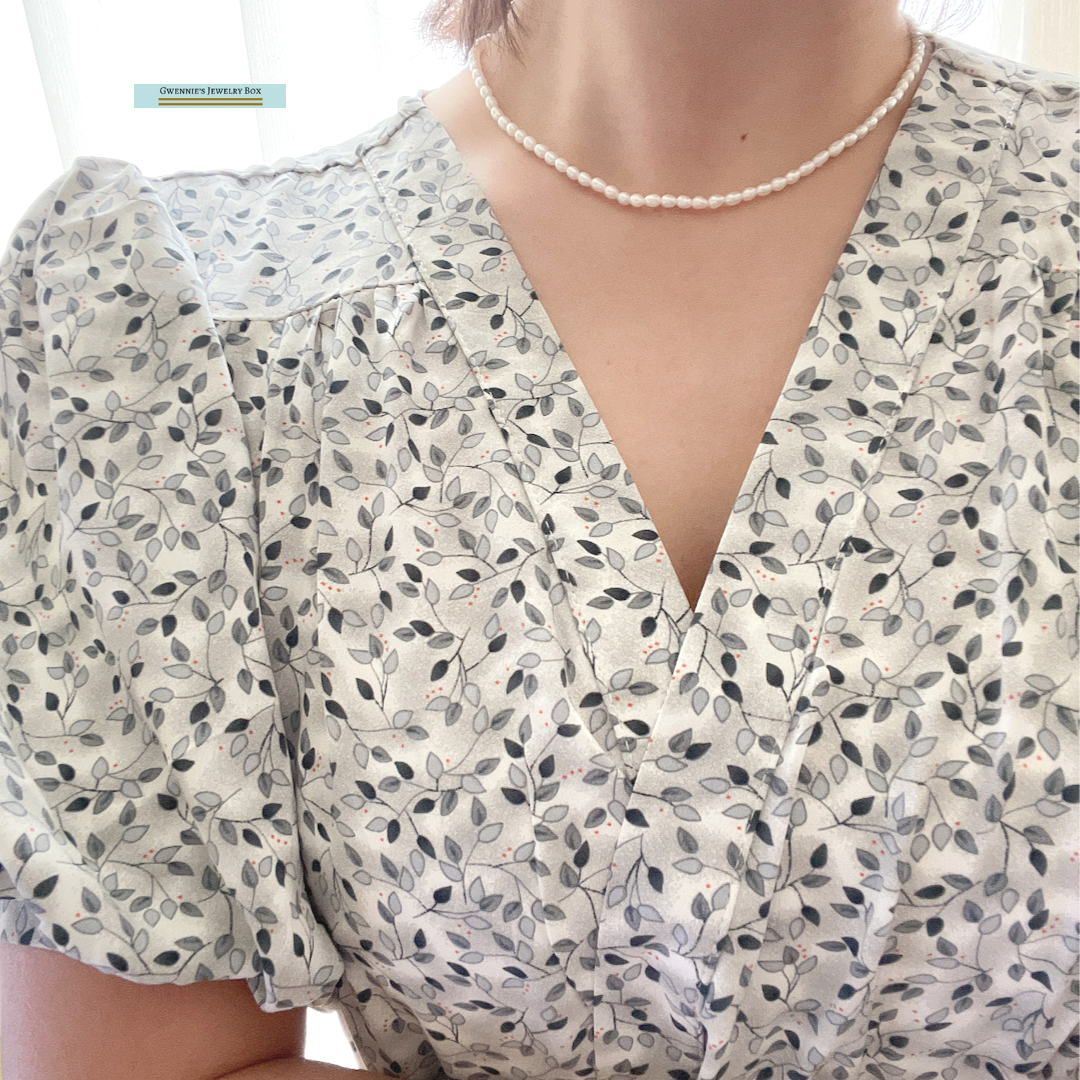 大 / 小 米粒珍珠項鍊