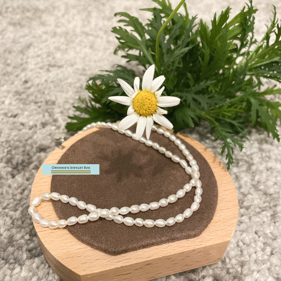 大 / 小 米粒珍珠項鍊