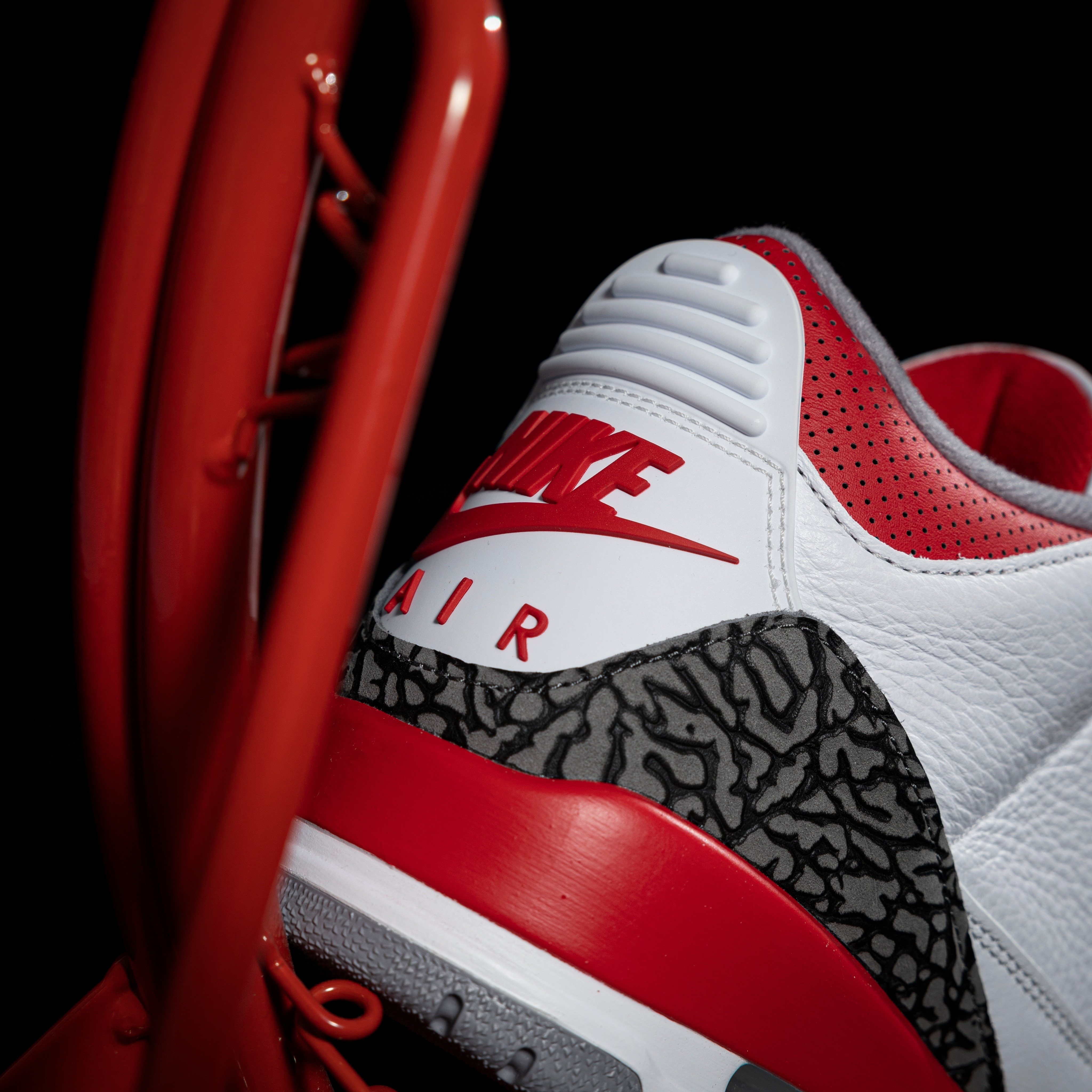 -(D7c)-AIR JORDAN 3 RETRO "FIRE RED" 白紅灰 爆裂紋 DN3707 160