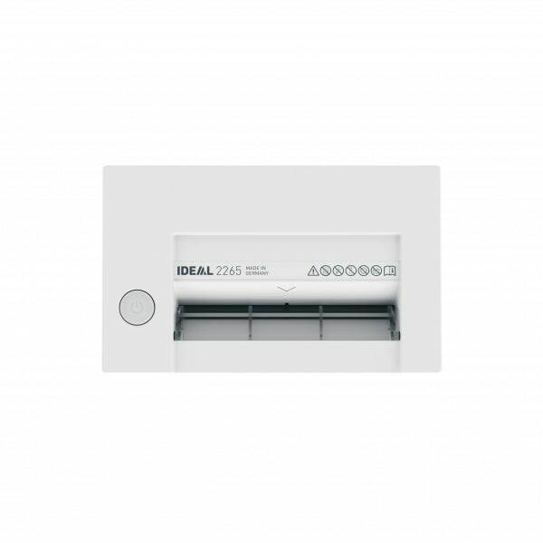 Ideal  2265 3x25mm (每次碎紙約5張 ,廢紙箱容量20公升) 粒狀小型碎紙機 (德國製造) 取代Ideal 2260