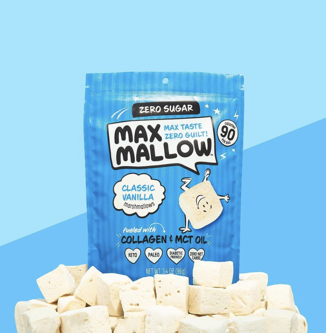 Max Sweet 無糖棉花糖雲呢嗱 96g