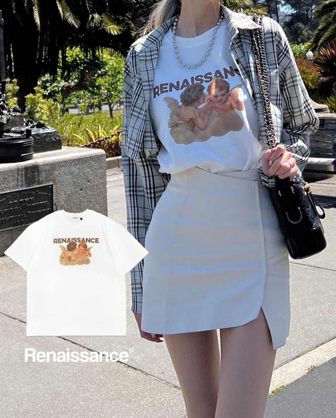 RENAISSANCE 天使美學 短袖 T “ AESTHETIC ANGELS TEE “