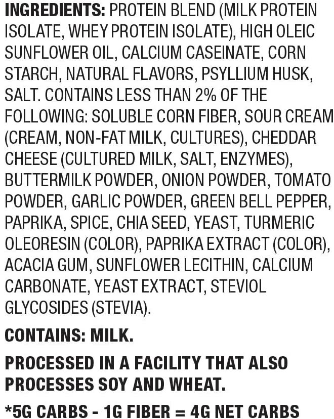 Quest Nutrition 高蛋白酸忌廉洋蔥薯片  32g