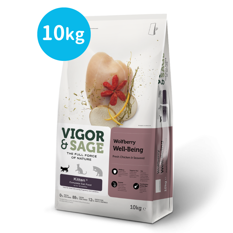 Vigor & Sage丨枸杞健體幼貓 10kg