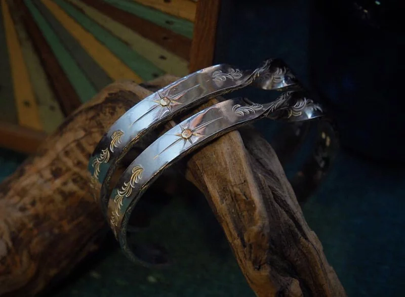 唐草Twisted K24 Sun Bangle