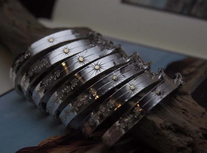 唐草Twisted K24 Sun Bangle