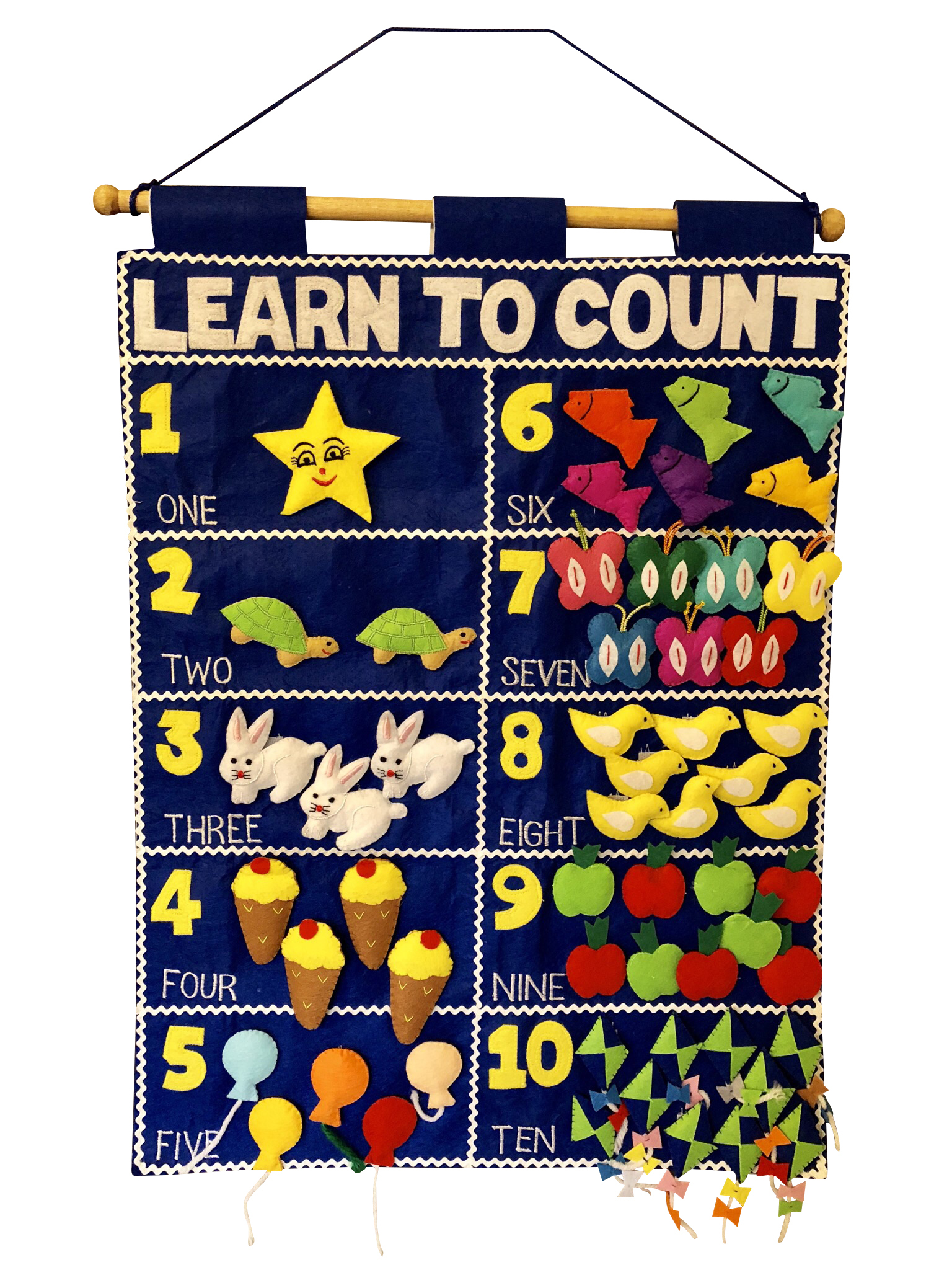 SMART MAMA learn to count chart