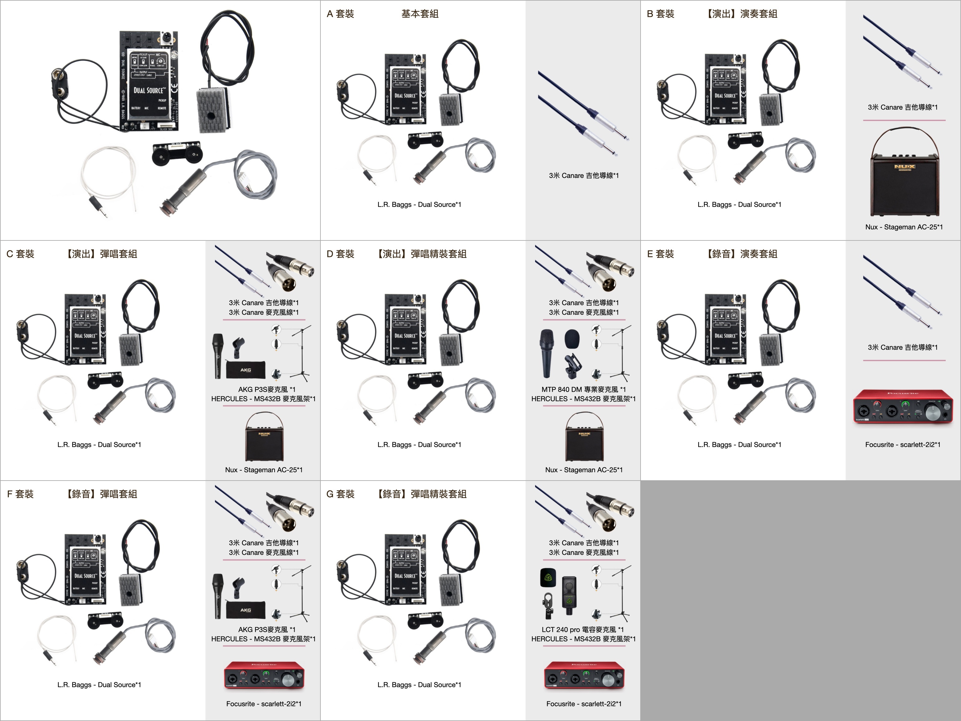 L.R. Baggs - Dual Source 木吉他拾音器 雙系統拾音器 pickup