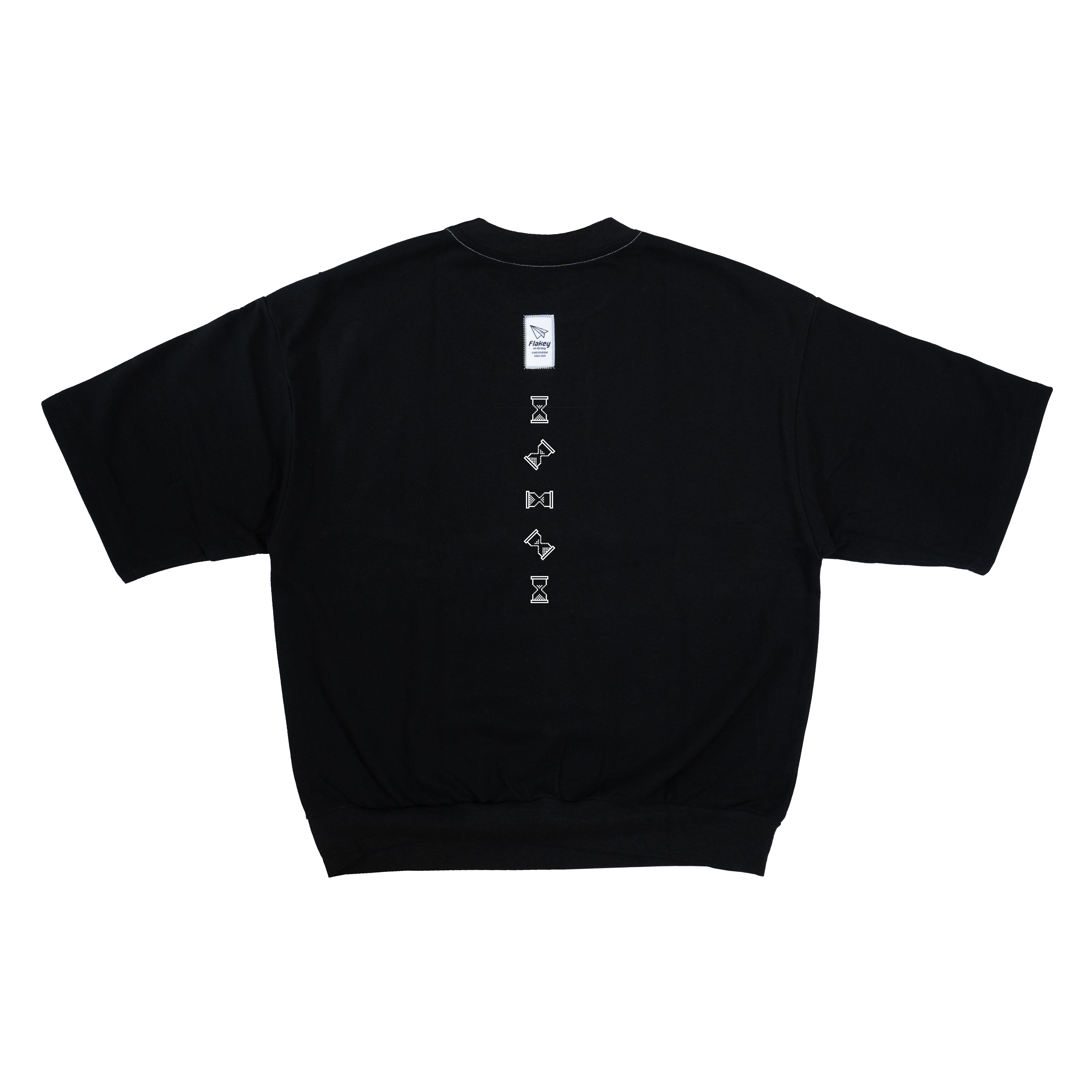 LOADING Tee ( 黑 : 寬鬆束腳剪裁 )