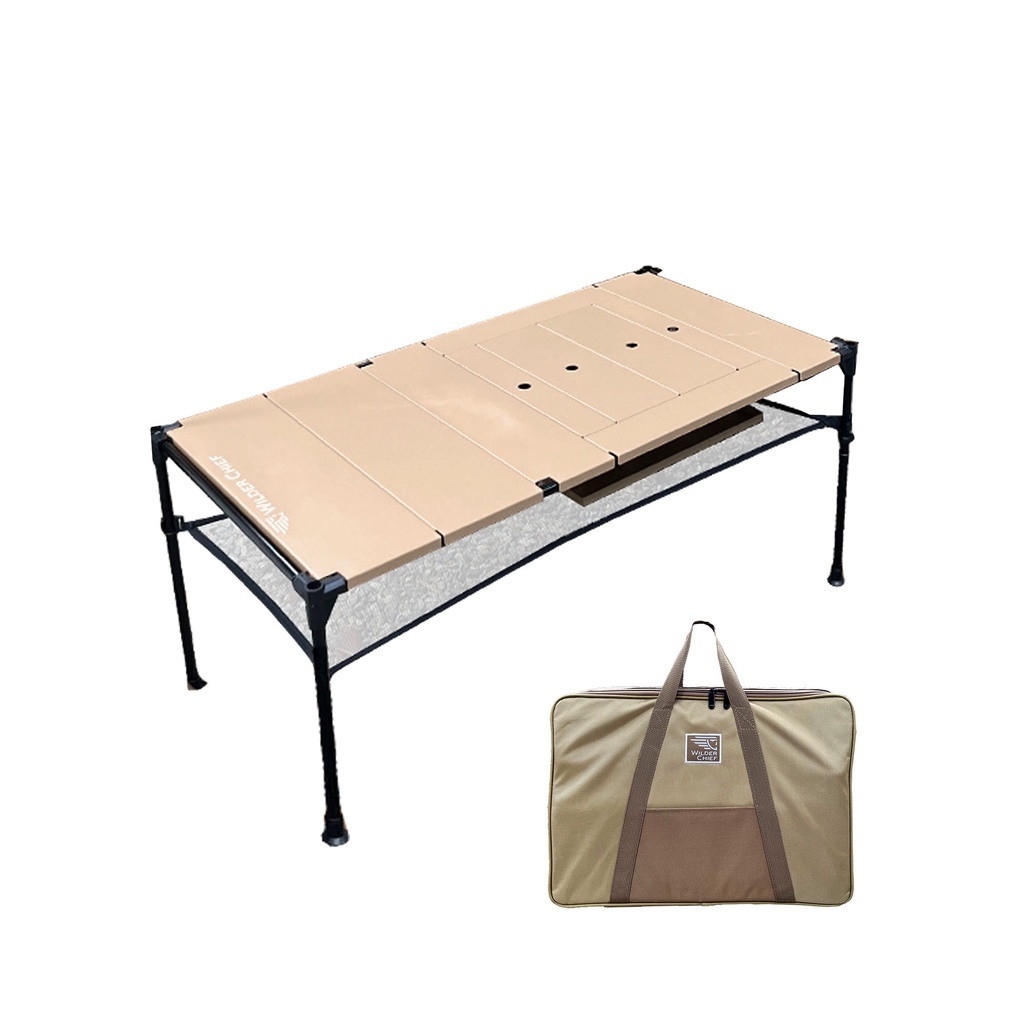 WILD CHIEF 荒野戰術積木桌 6片桌含爐具托盤