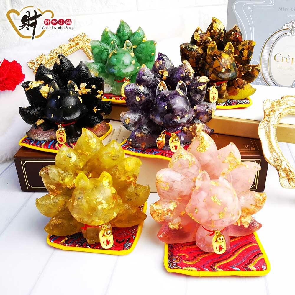 【財神小舖】貴人狐仙擺件 (含開光) (廠商直出、不參加免運及滿額贈優惠)