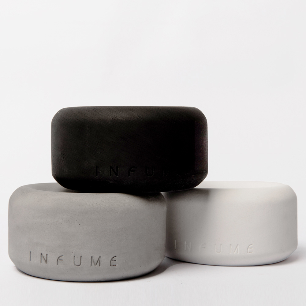 【Infume 空間氛研室】弧邊。無邊 經典手工石膏圓弧石