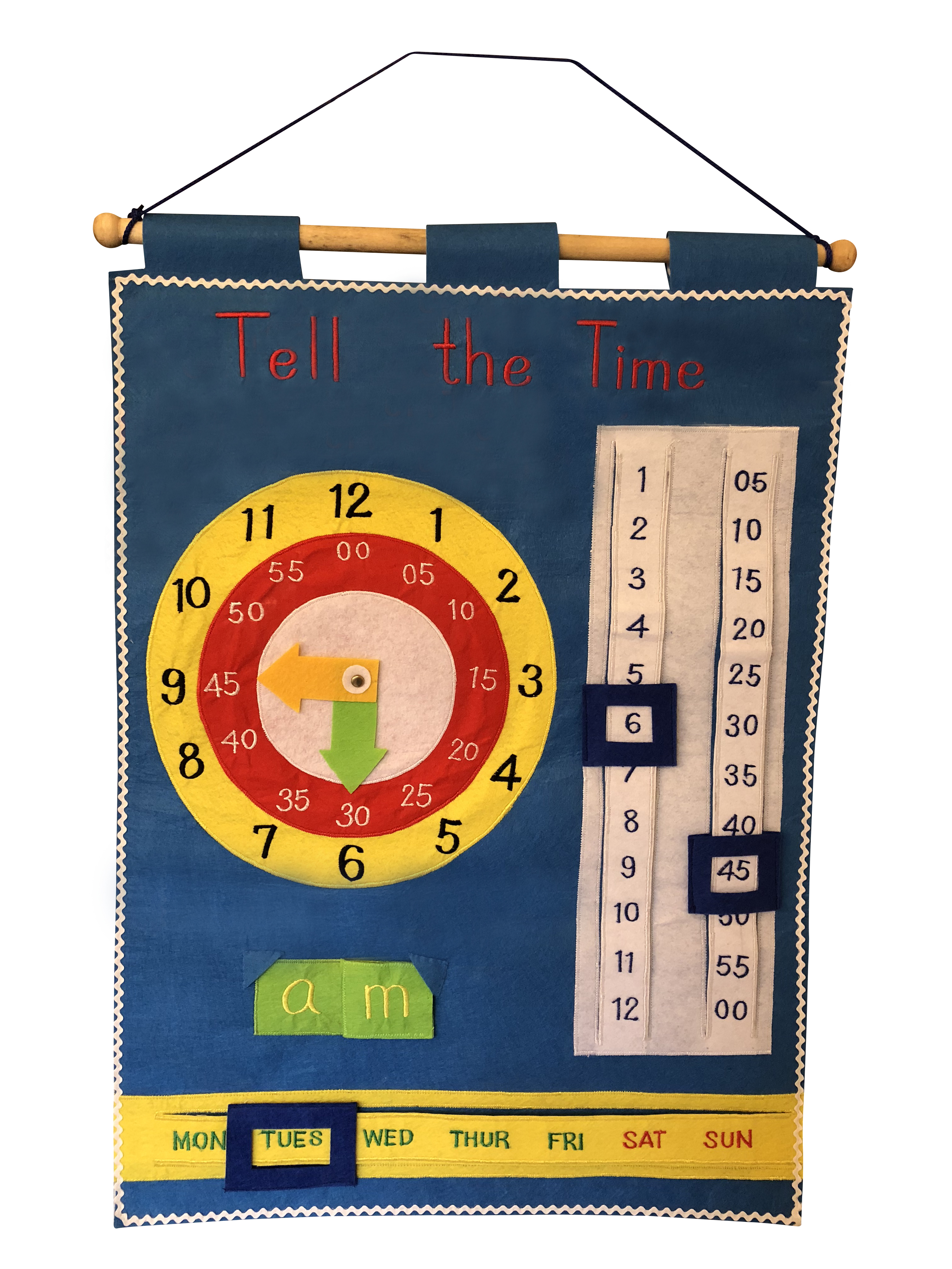 SMART MAMA tell the time chart