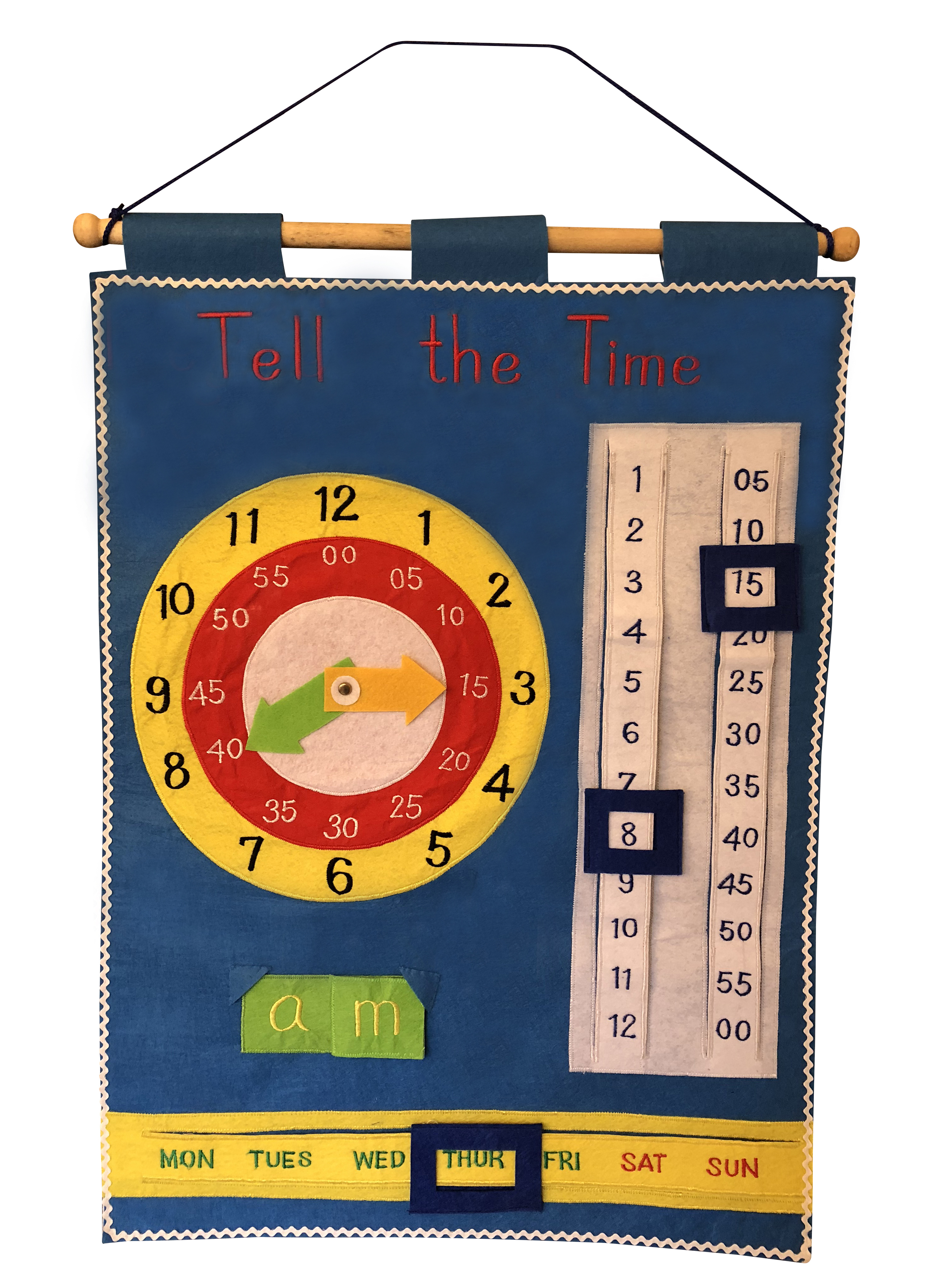 SMART MAMA tell the time chart