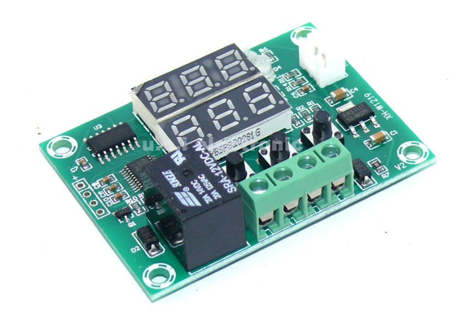 【UCI電子】(二D-1) XH-W1219 1219 星河雙顯數字溫控器 高精度溫度控制開關 控制精度0.1