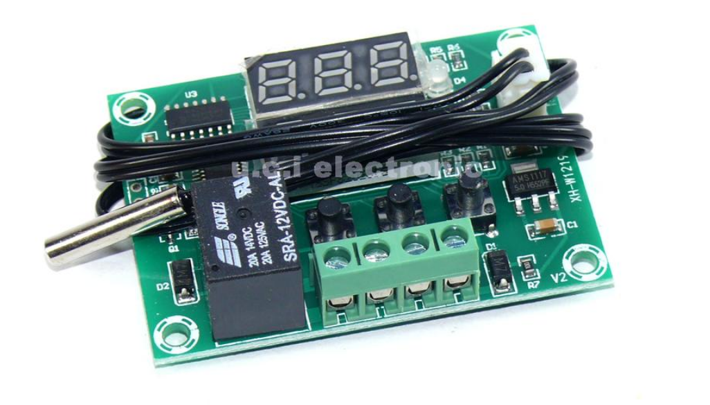 【UCI電子】(二D-1) XH-W1219 1219 星河雙顯數字溫控器 高精度溫度控制開關 控制精度0.1