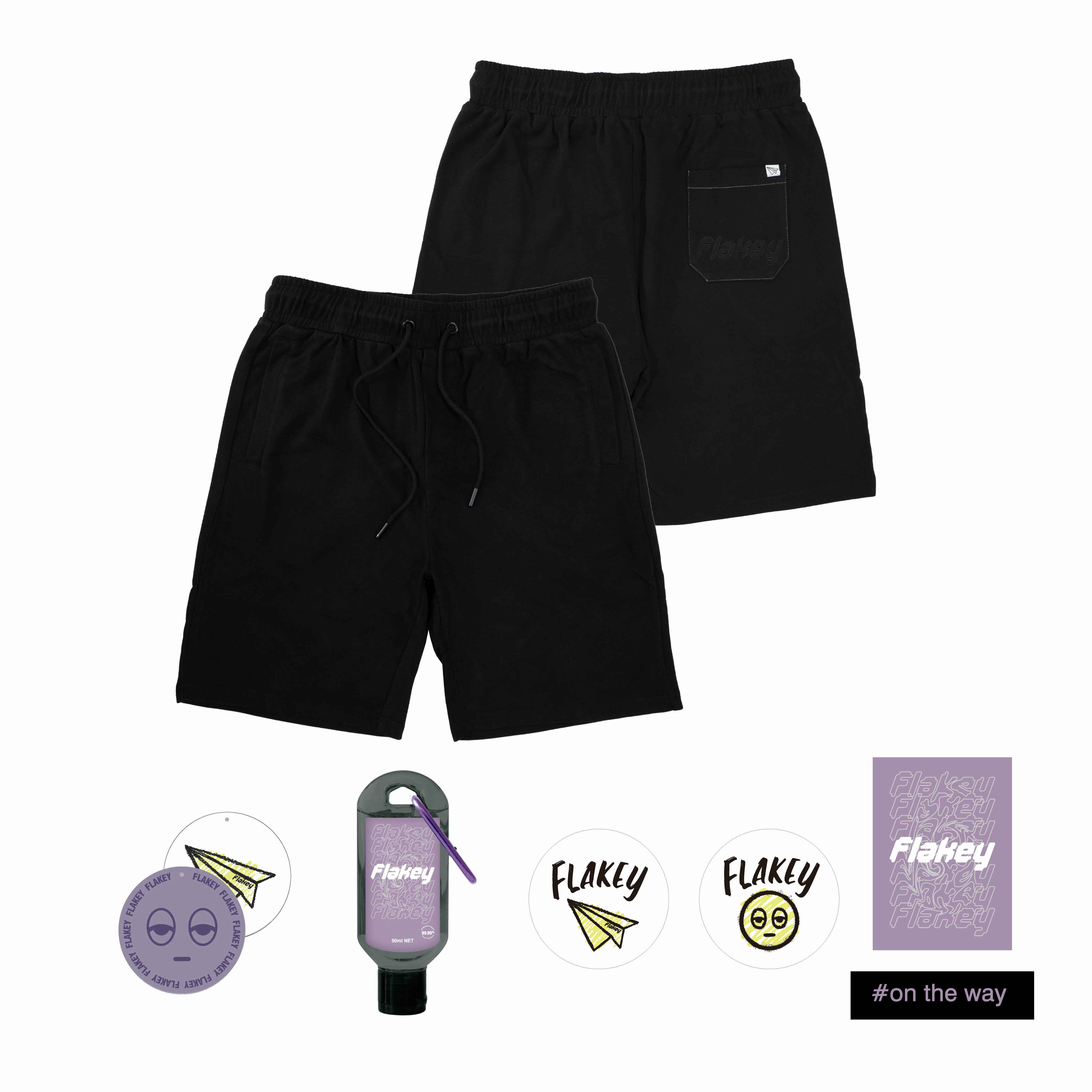 Magick LOGO 短褲 ( 黑 : Basic Cut )