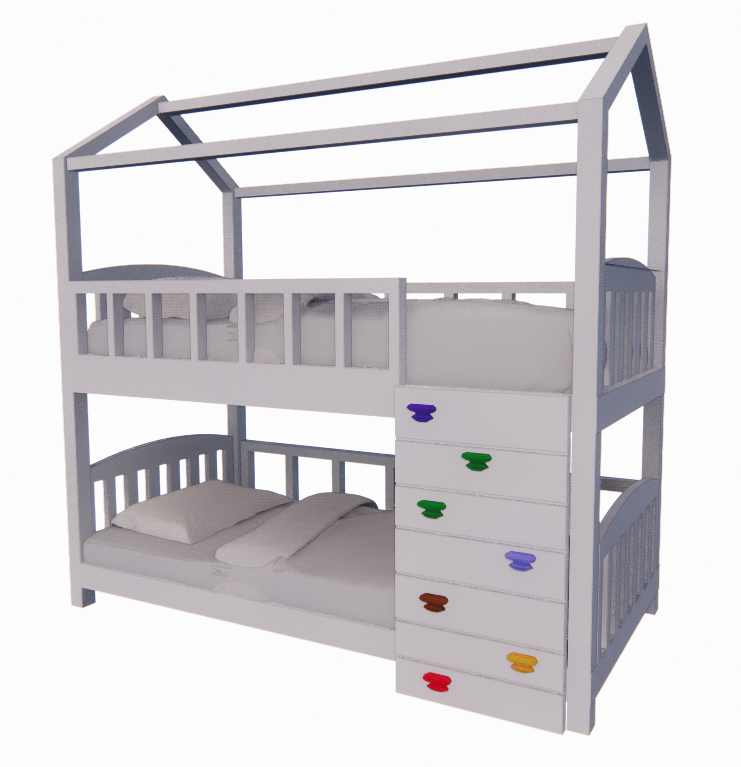 Children's Bunk Bed, Climbing