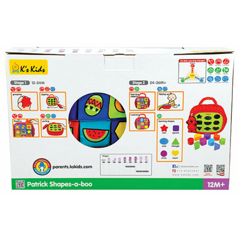 K's Kids 智趣圖形盒 (Patrick Shapes-a-boo) KA10628