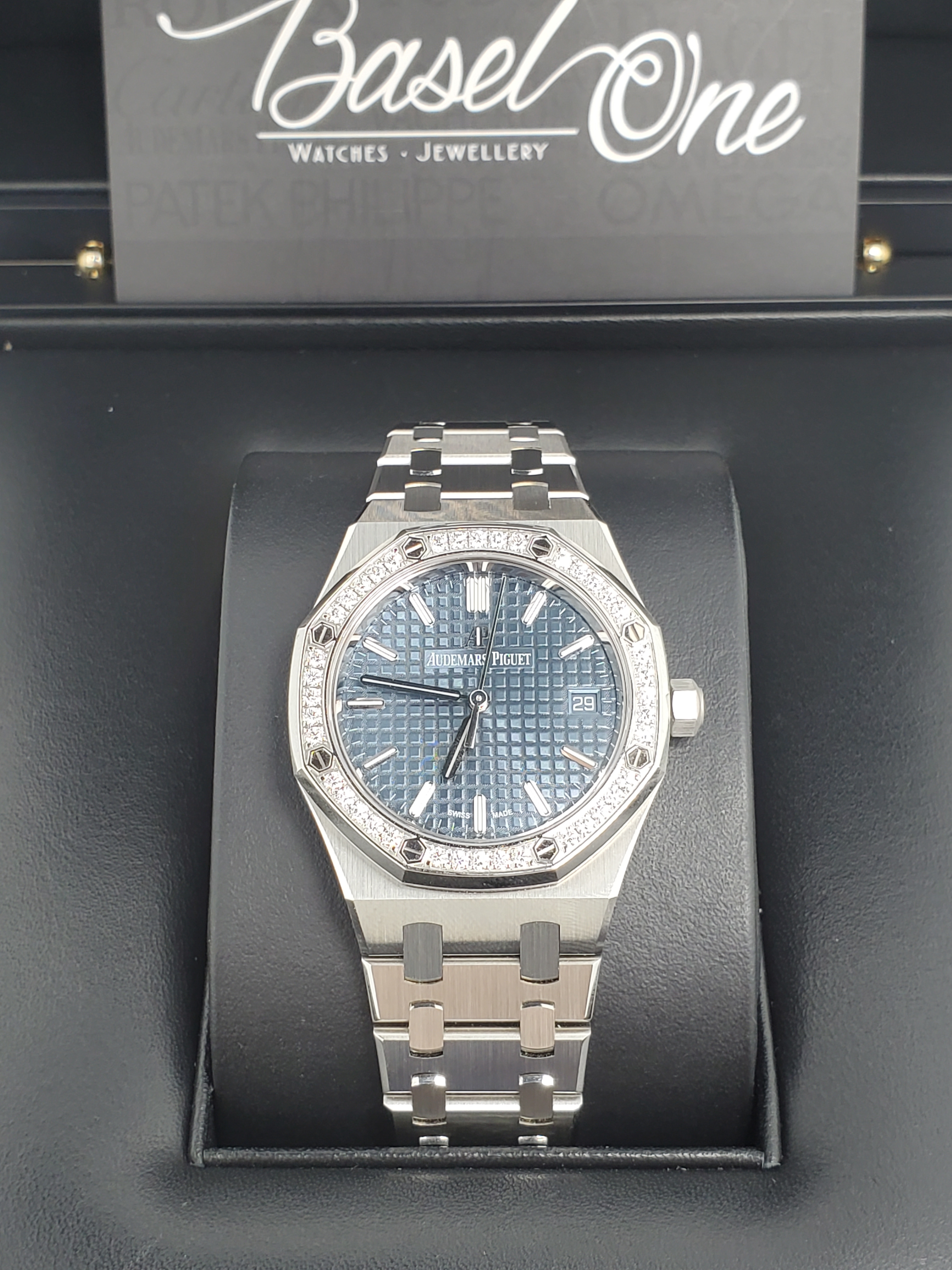 Cadran Bleu Audemars Piguet Pour Royal Oak 34mm - Rare, Occasion, Modèle 77350/77351