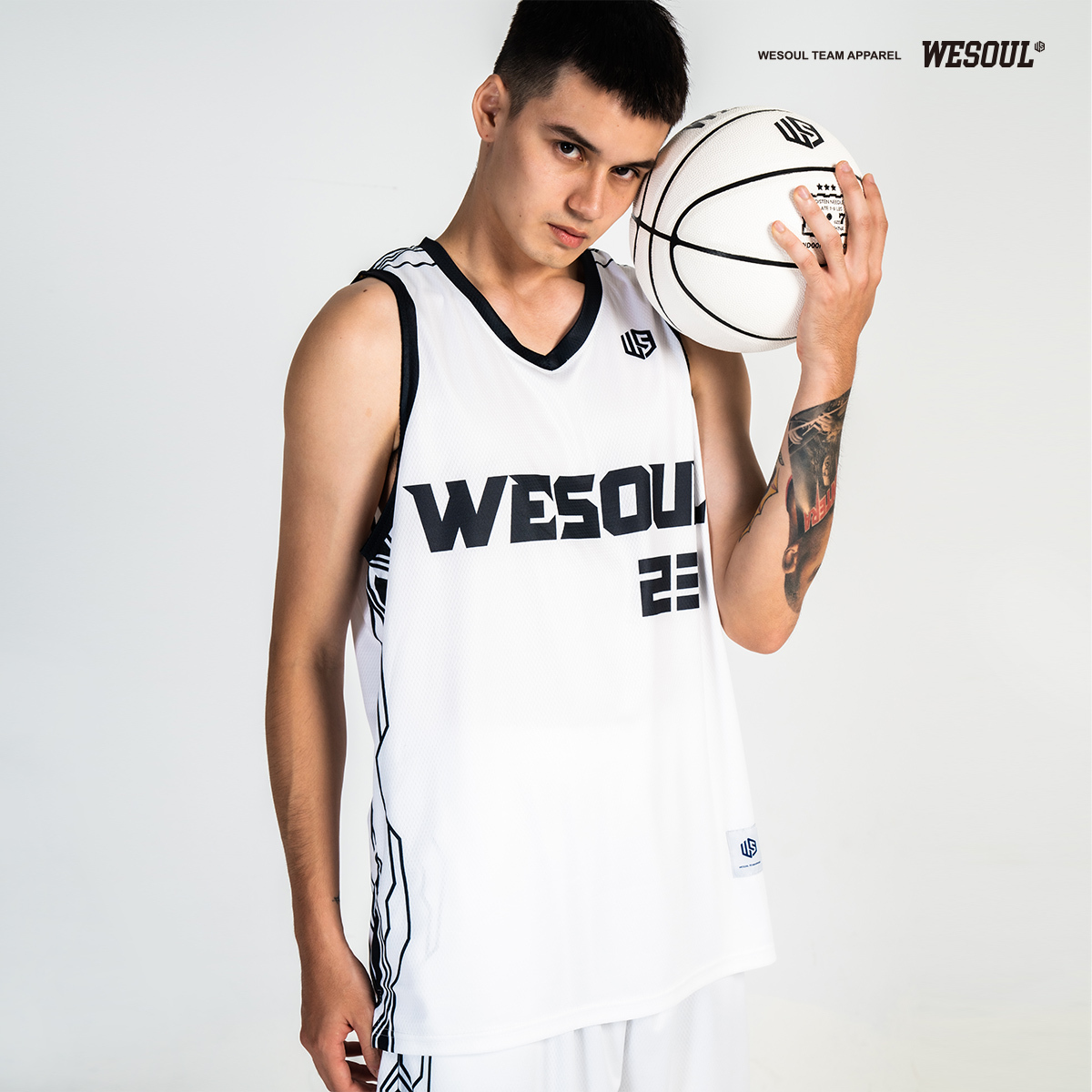 【WESOUL】WS008 全客製籃球服 （輻射款）/ 客製隊徽，號碼，姓名不加價 / 球衣