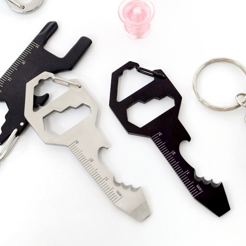 多功能鑰匙型扣環 1入/包 2.7*7.5*0.2cm【SK001】