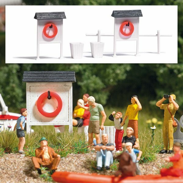 Busch 7771 HO規 Life rings 救生圈